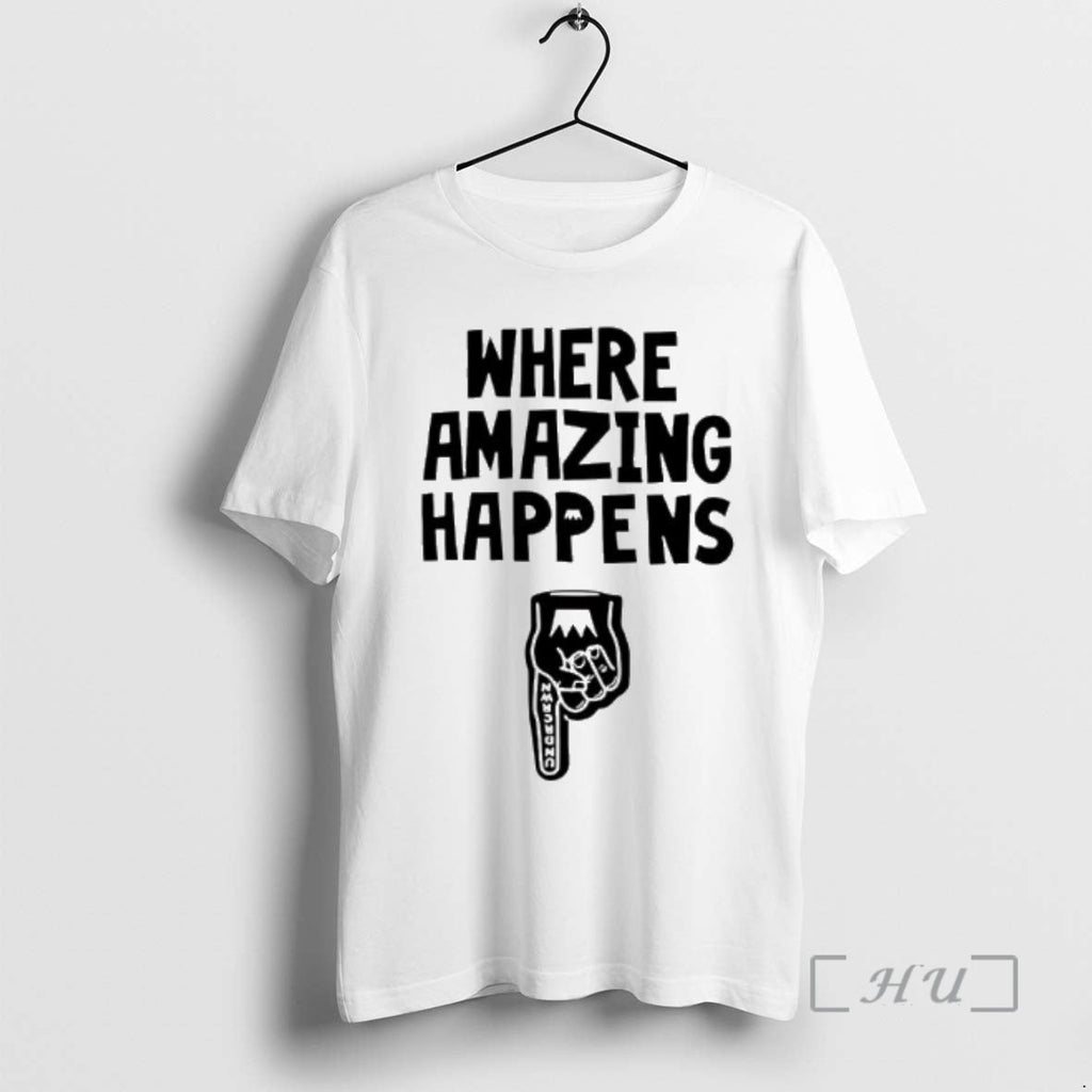 Officials Kevin Durant Where Amazing Happens T-Shirts, Hoodie, Sweatshirt