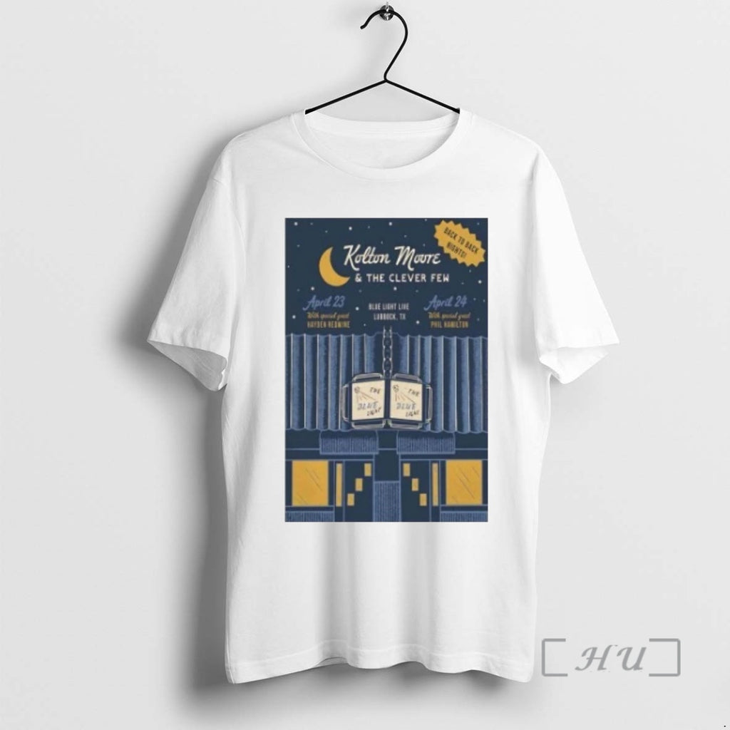 Officials Kolton Moore Apr 23 24 2026 The Blue Light Lubbock Texas Premium T Shirts