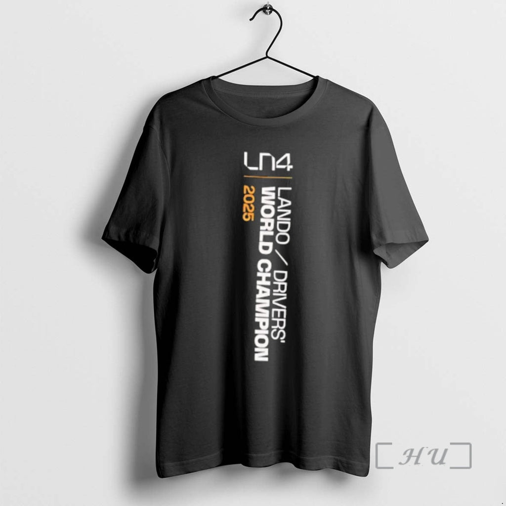Officials Lando Norris 2025 Drivers World Champion T-Shirts, Hoodie, Sweatshirt