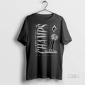 Officials Las Vegas Aces 2025 Wnba Finals Champions Trophy Long Sleve Tee Shirt Sweater