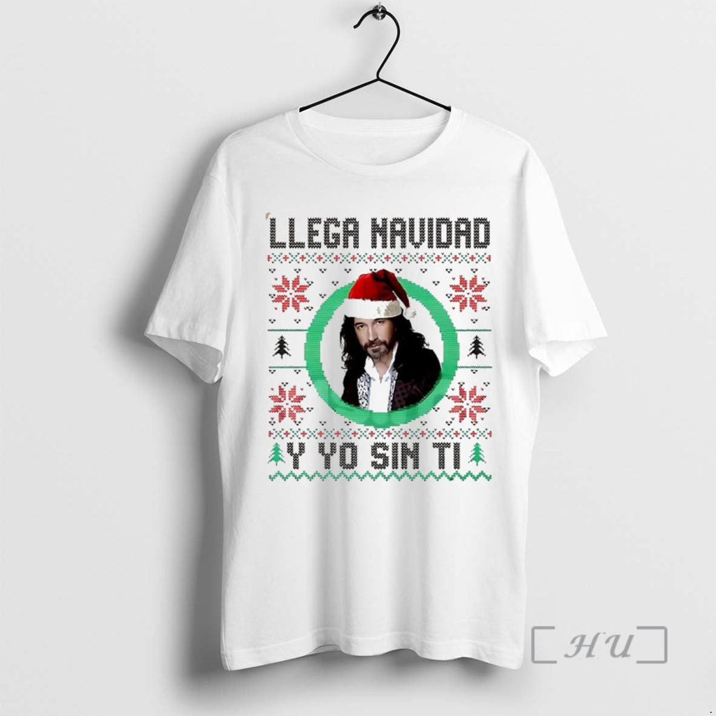 Officials Llega Navidad Y Yo Sin Ti Ugly Music Lover T-Shirts, Hoodie, Sweatshirt