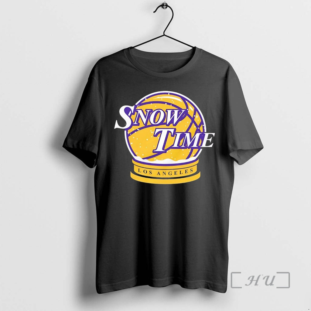 Officials Los Angeles Lakers Snow Time T-Shirts, Hoodie, Sweatshirt