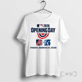 Officials Mlb 2026 Opening Day Atlanta Braves Vs Kansas City Royals Friday March 27 T-Shirts, Hoodie, Sweatshirt