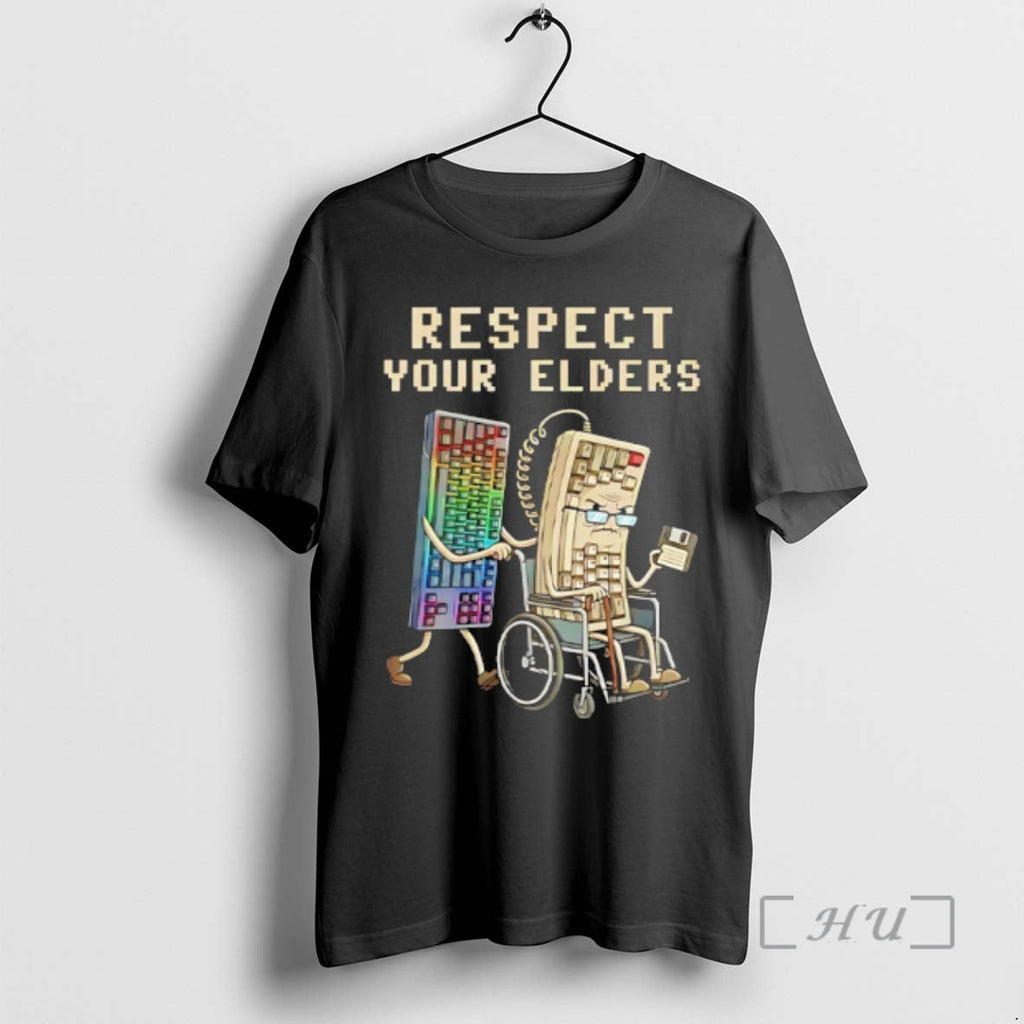 Officials Mechanical Keyboard Respect Your Elders T-Shirts, Hoodie, Sweatshirt