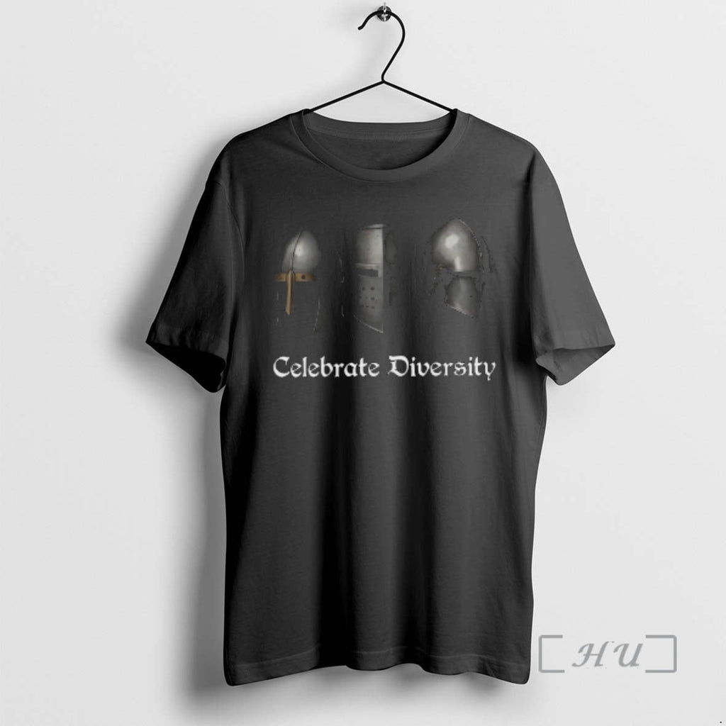Officials Medieval Helmets Celebrate Diversity T-Shirts, Hoodie, Sweatshirt