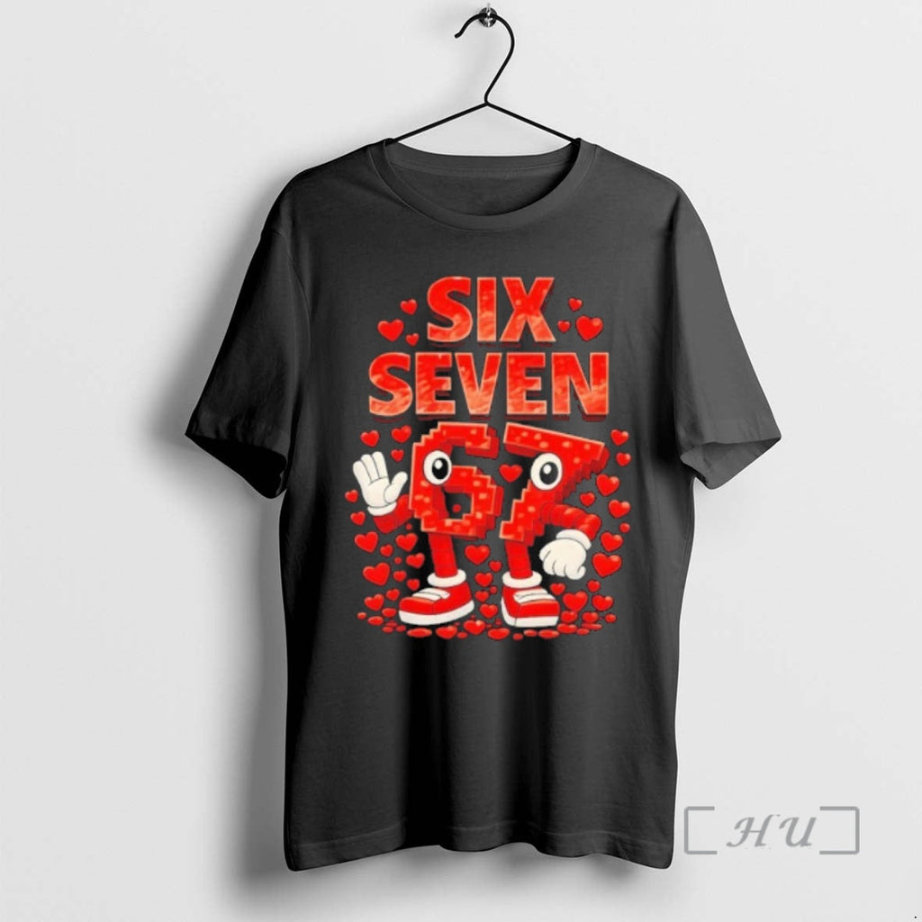 Officials Meme 67 Six Seven 6 7 Valentine Heart T-Shirts, Hoodie, Sweatshirt