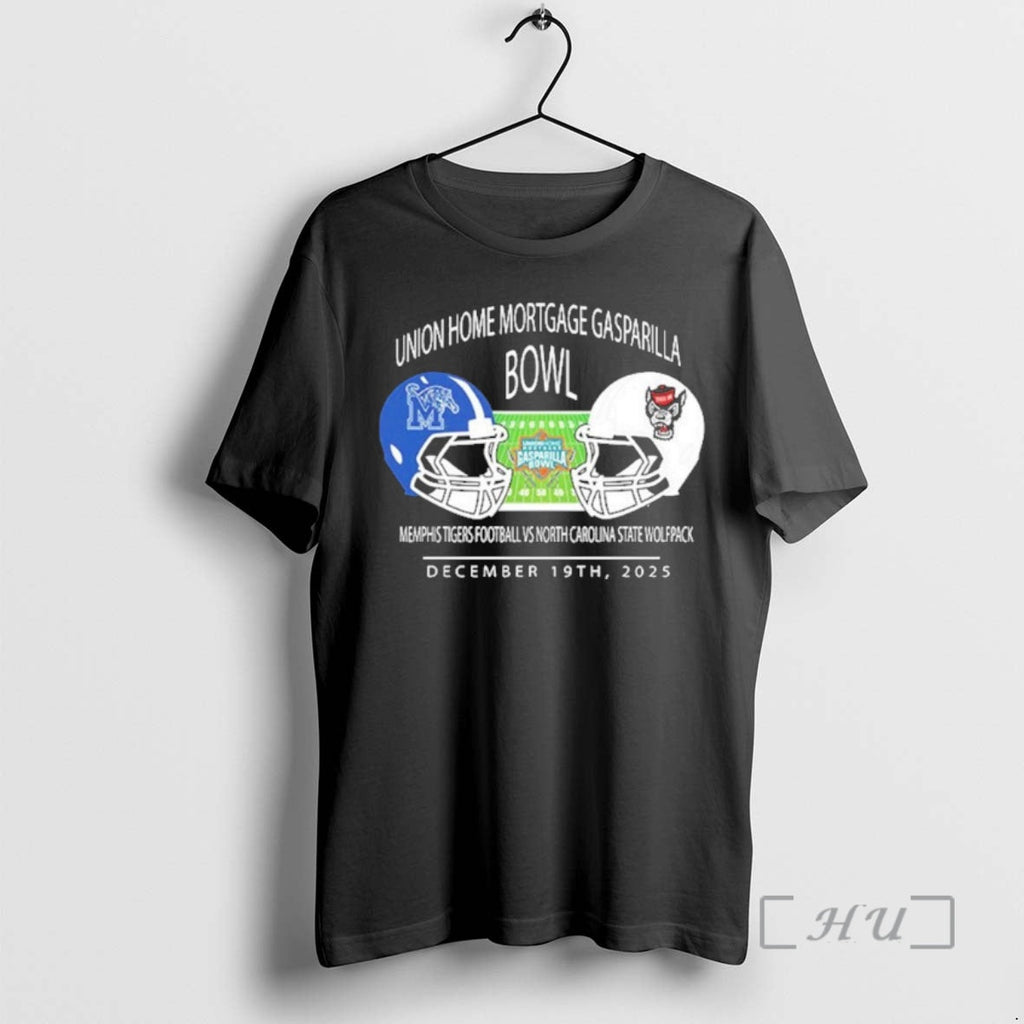 Officials Memphis Tigers Vs Nc State Wolfpack Union Home Mortgage Gasparilla Bowl December 19th 2025 T-Shirts, Hoodie, Sweatshirt