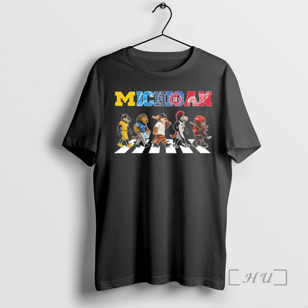 Officials Michigan Mascot Abbey Road T-Shirts, Hoodie, Sweatshirt