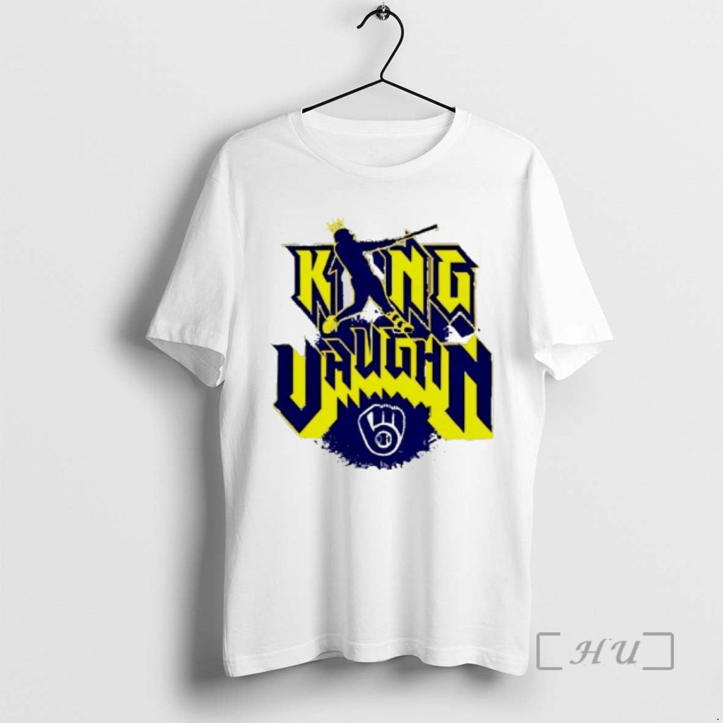 Officials Milwaukee Brewers King Vaughn Baseball T-Shirts, Hoodie, Sweatshirt