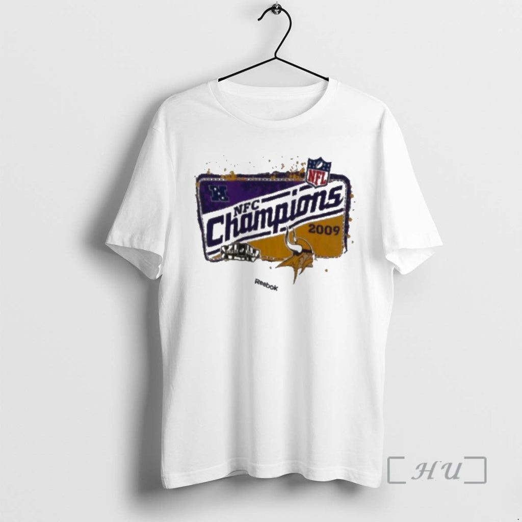 Officials Minnesota Vikings 2009 Nfc Champions T-Shirts, Hoodie, Sweatshirt