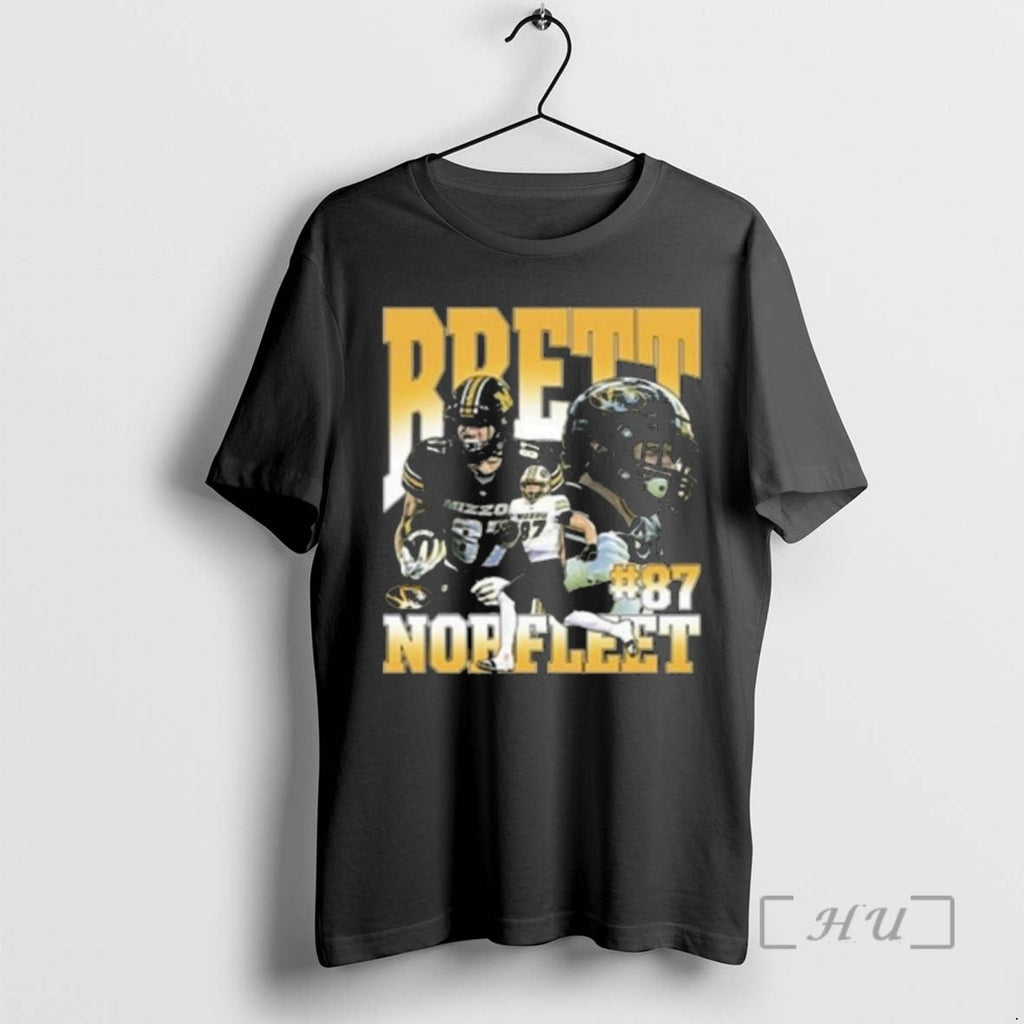 Officials Mizzou Tigers Nil Brett Norfleet 87 Player T-Shirts, Hoodie, Sweatshirt