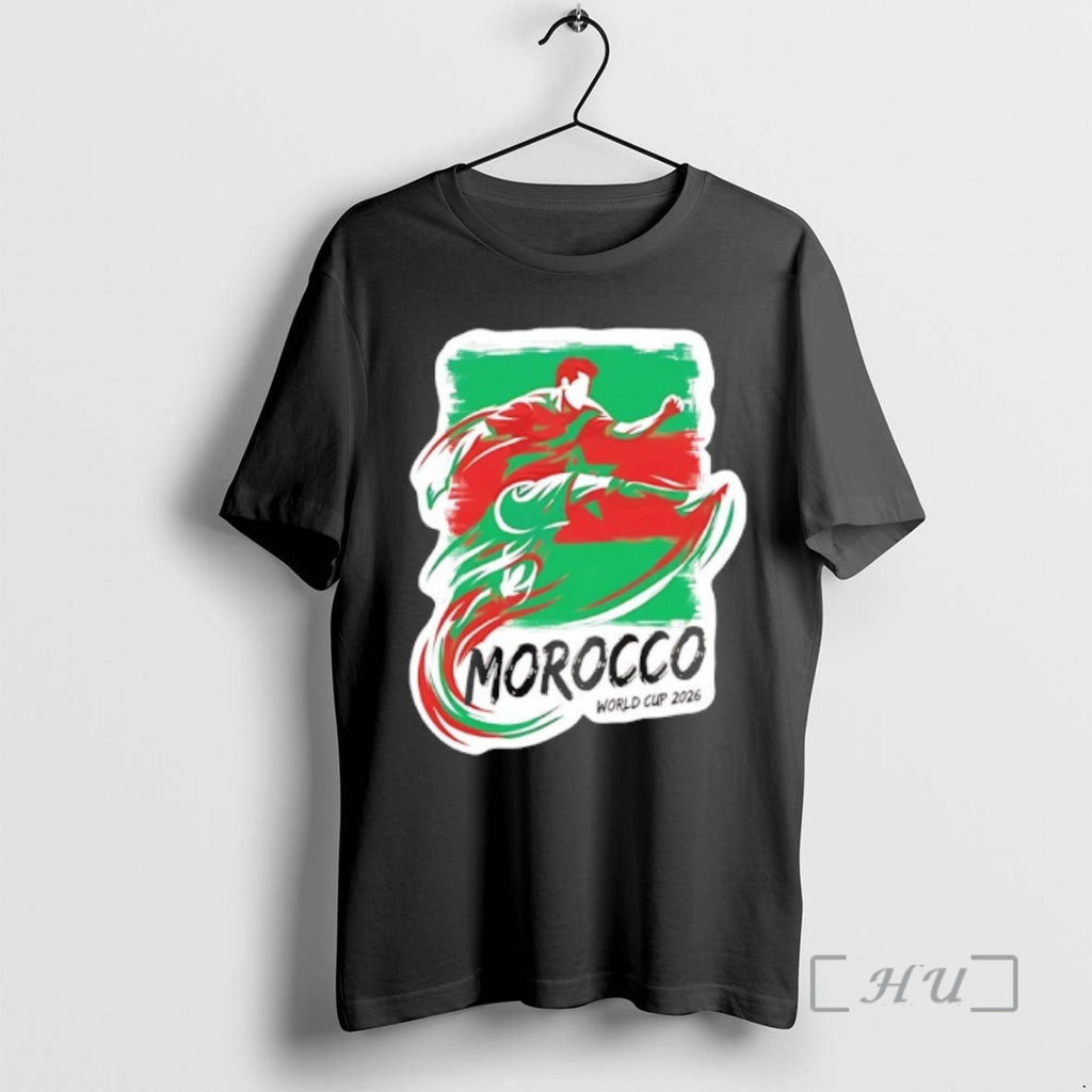 Officials Morocco World Cup 2026 Football Player T-Shirts, Hoodie, Sweatshirt