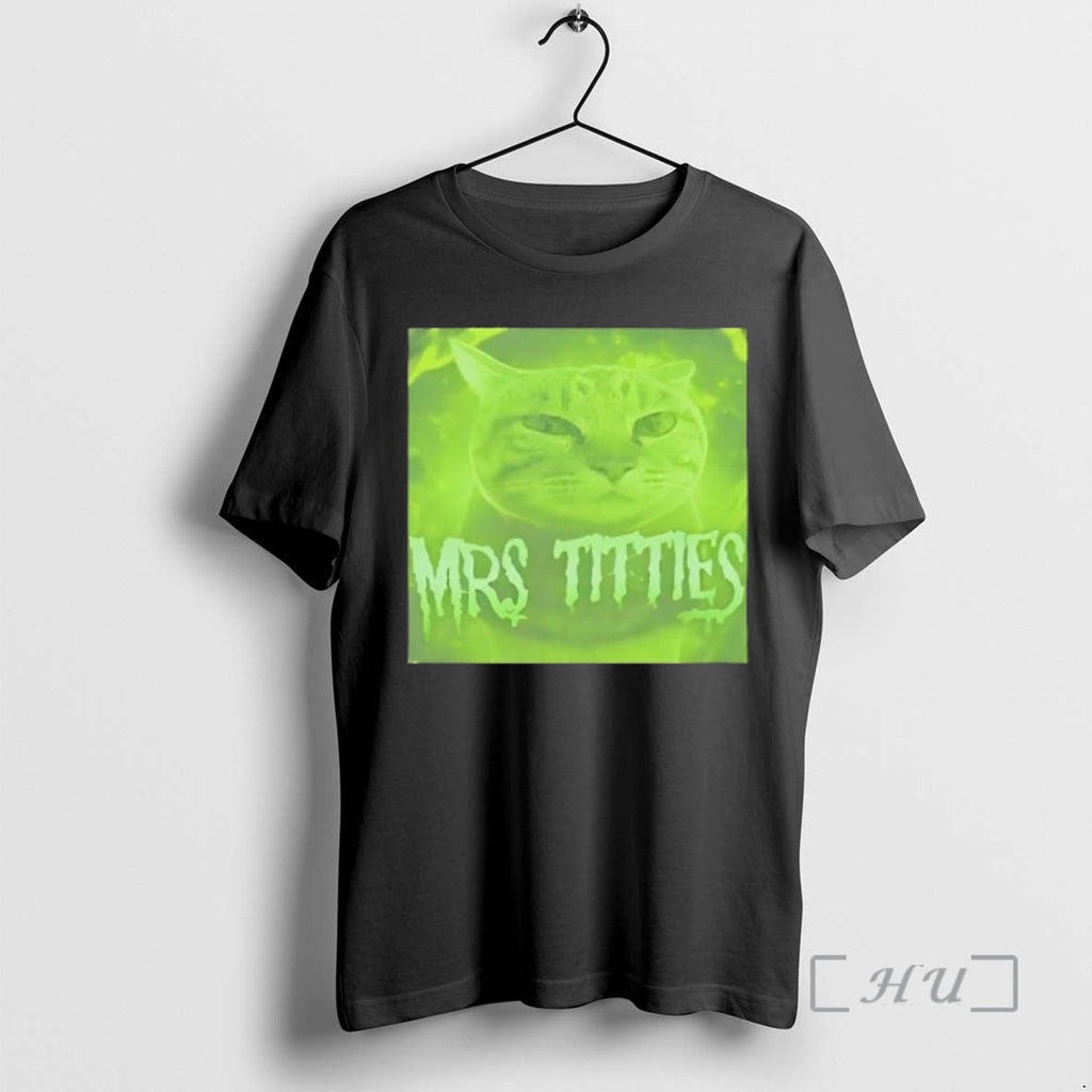 Officials Mrs Titties Cat T-Shirts, Hoodie, Sweatshirt