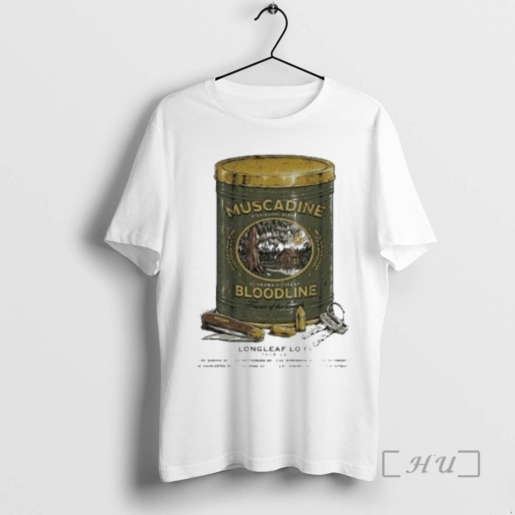 Officials Muscadine Bloodline X Soundwaves Creative F1 Longleaf Lofi Tour 2026 T-Shirts, Hoodie, Sweatshirt