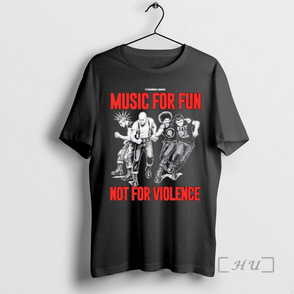 Officials Music Fun Walclack Not Violence T-Shirts, Hoodie, Sweatshirt