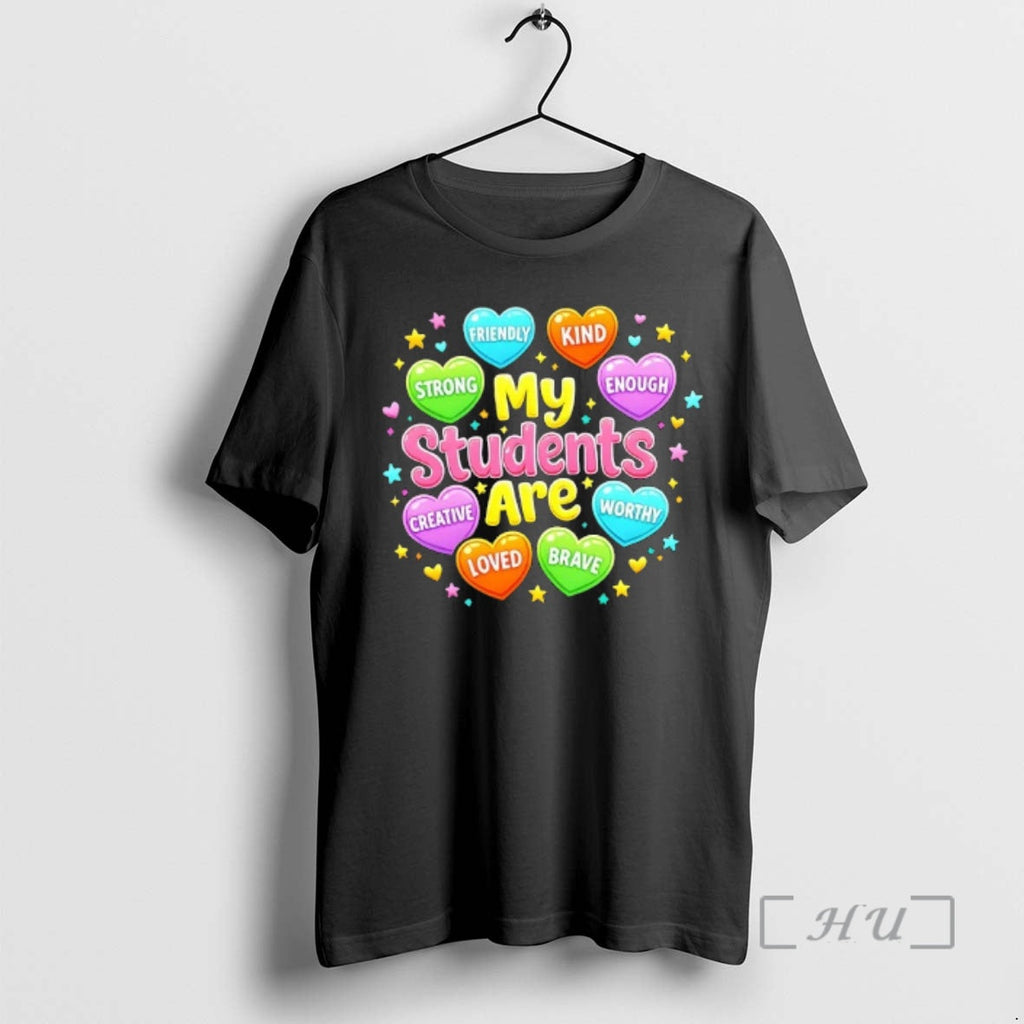 Officials My Students Are Kind Strong Brave Hearts T-Shirts, Hoodie, Sweatshirt