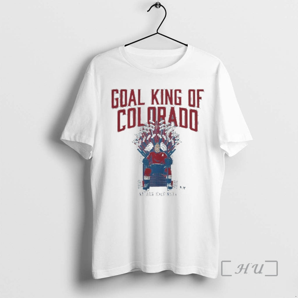 Officials Nathan Mackinnon Goal King Colorado T-Shirts, Hoodie, Sweatshirt