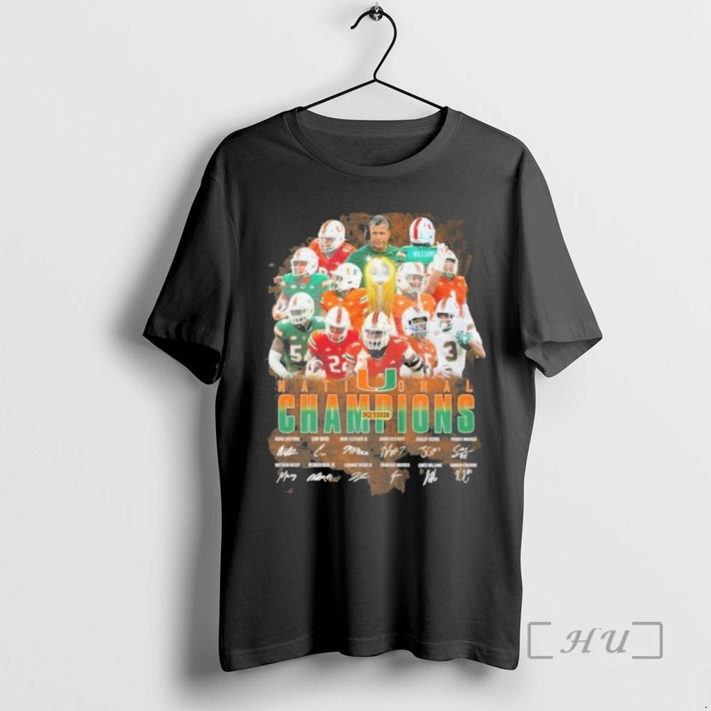 Officials National Champions Team Player Signature T-Shirts, Hoodie, Sweatshirt