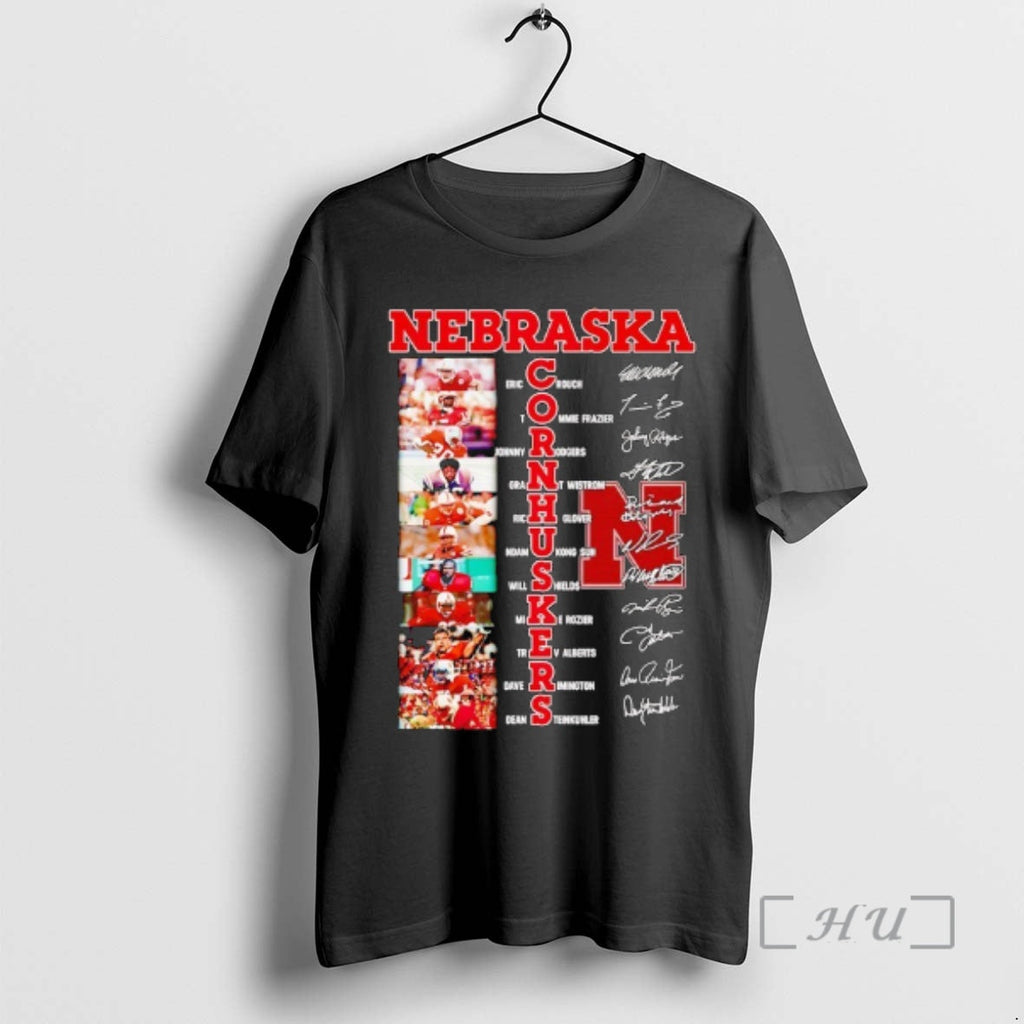 Officials Nebraska Cornhuskers Name Legends Ssignatures T-Shirts, Hoodie, Sweatshirt
