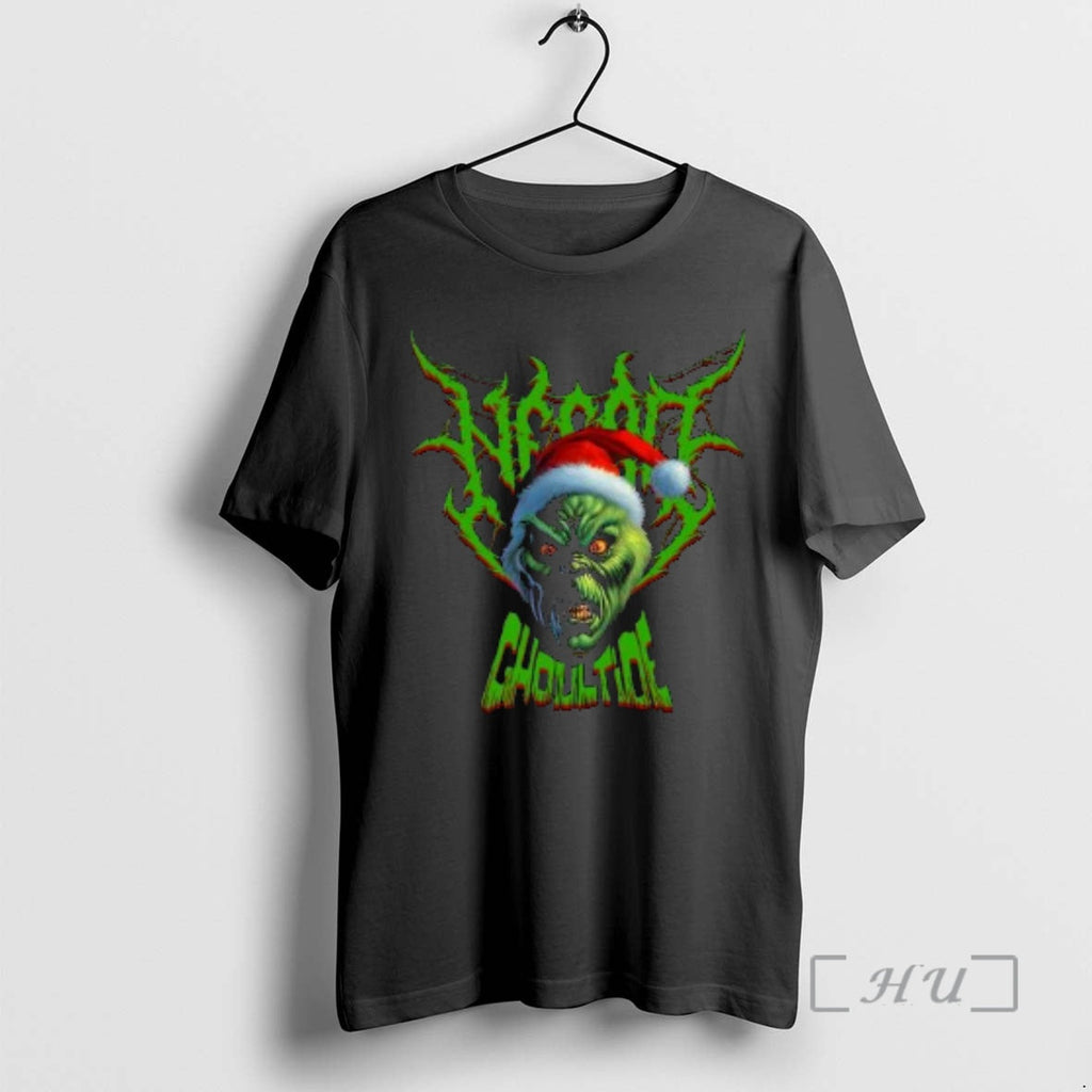 Officials Necro Grinch Ghoultide Circle Black T-Shirts, Hoodie, Sweatshirt