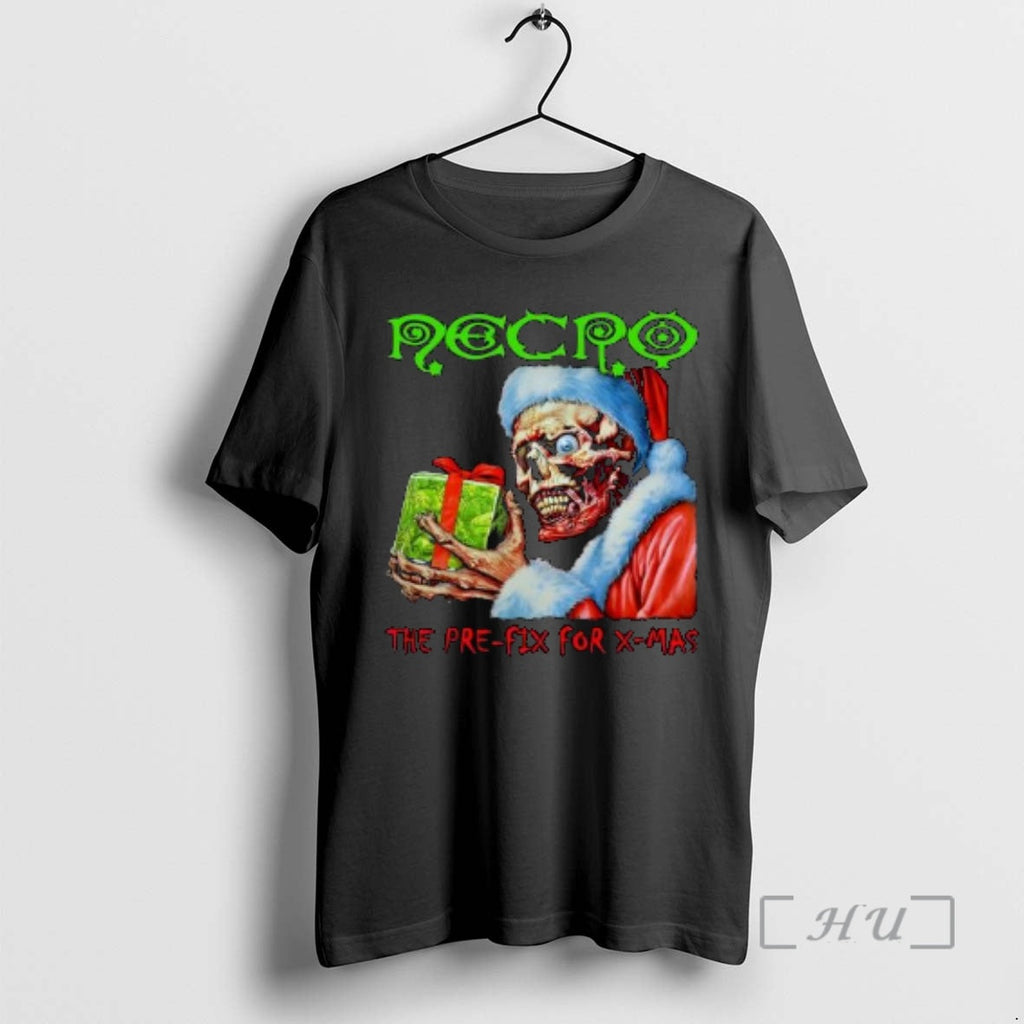 Officials Necro Super Pre Fix X Mas Circle Black T-Shirts, Hoodie, Sweatshirt