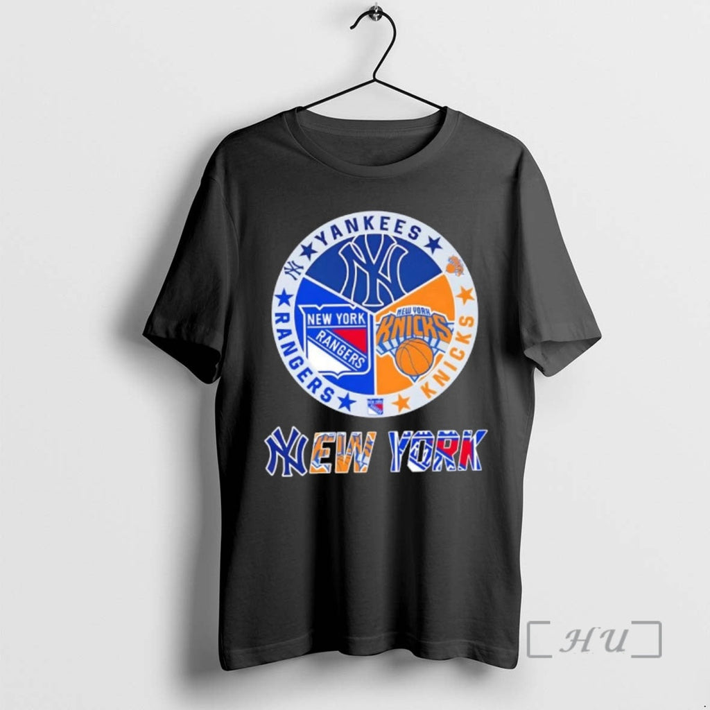 Officials York City Sports Yankees Knicks Rangers Logos Combine (1)
