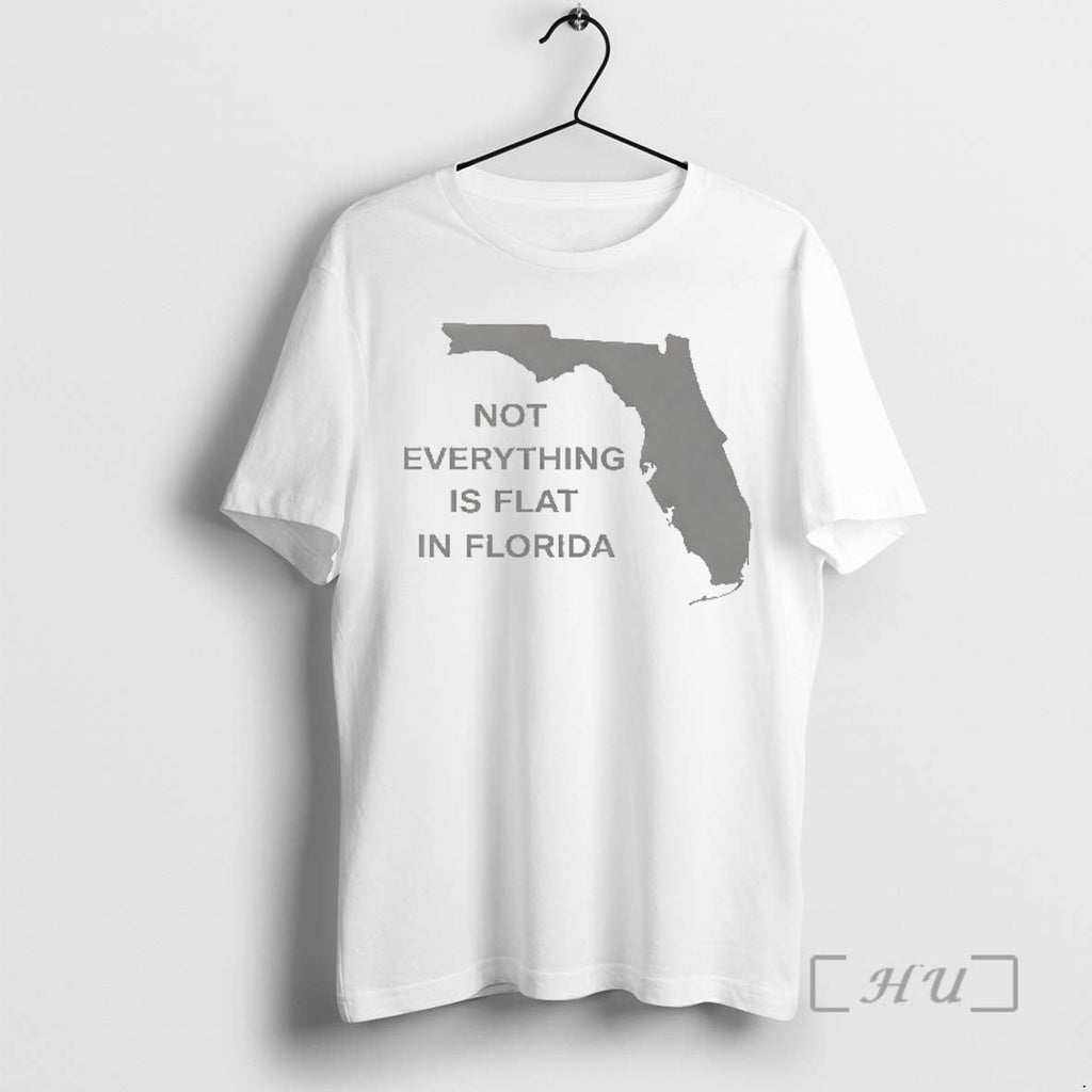 Officials Not Everything Is Flat Florida Map T-Shirts, Hoodie, Sweatshirt