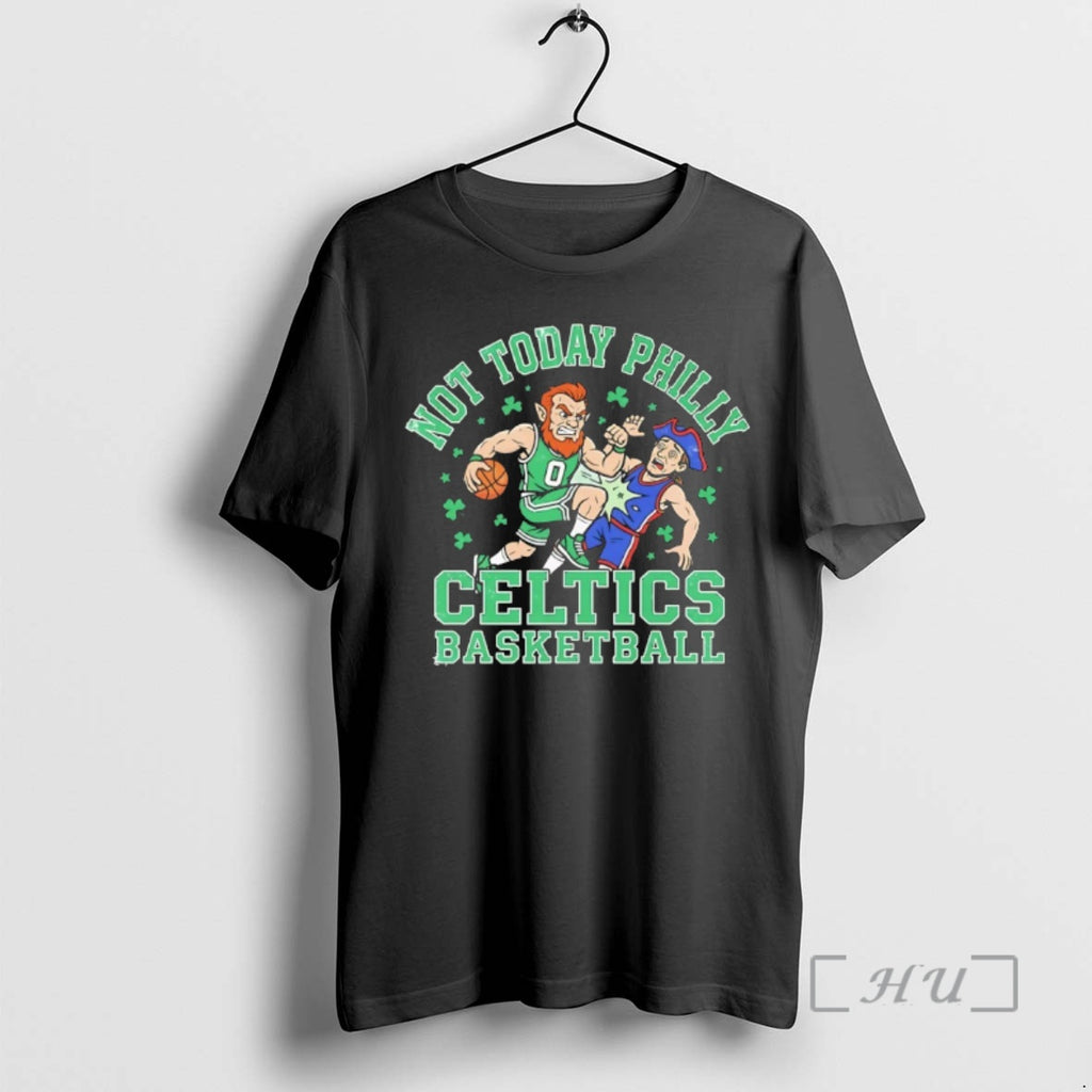 Officials Not Today Philly Boston Celtics Basketball Mascot