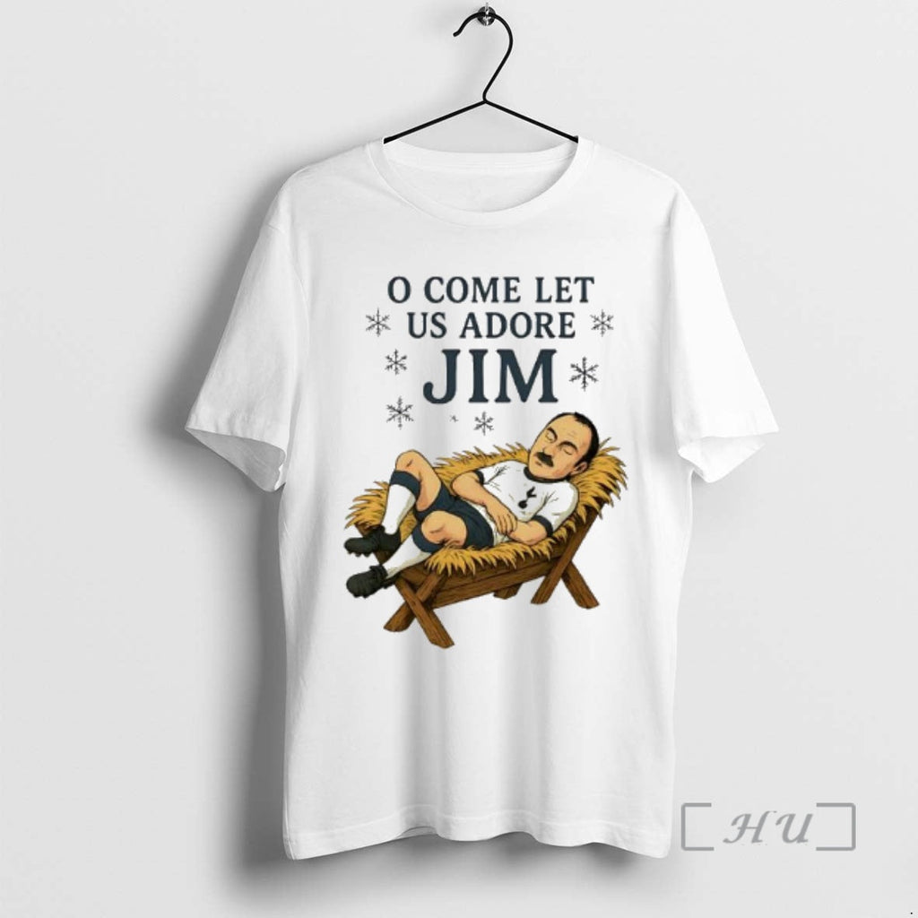 Officials O Come Let Us Adore Jim Spurs T-Shirts, Hoodie, Sweatshirt