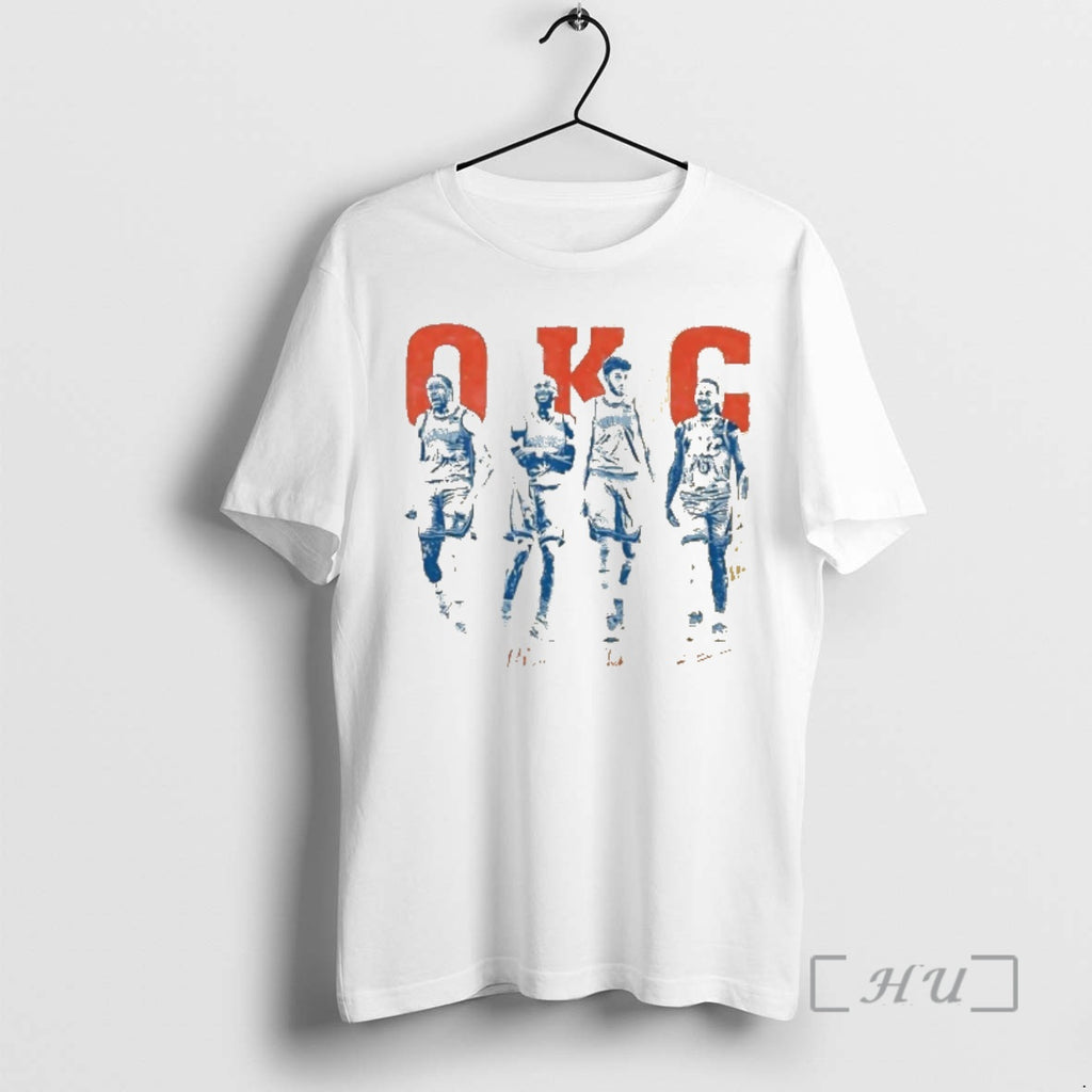 Officials Okc Oklahoma City Thunder Basketball Players Signatures