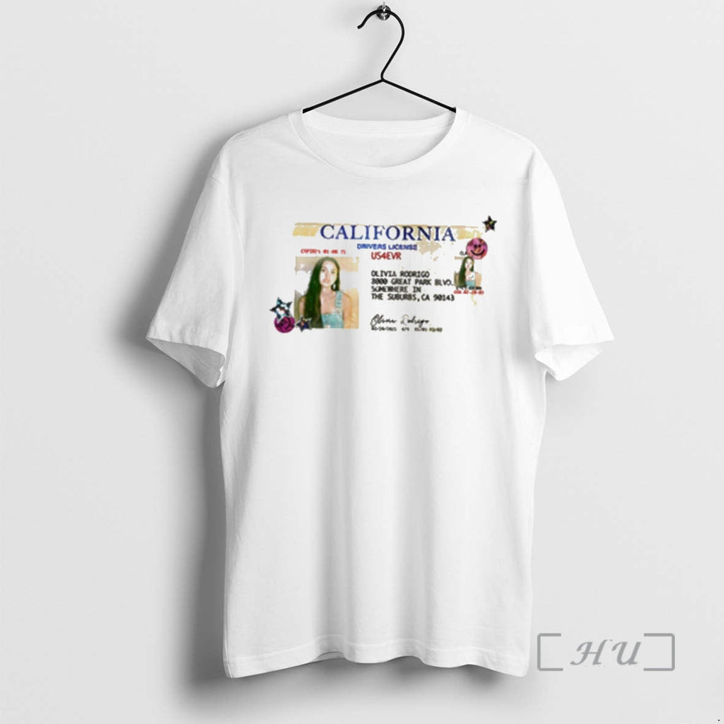 Officials Olivia Rodrigo Drivers License 5 Year Anniversary T-Shirts, Hoodie, Sweatshirt