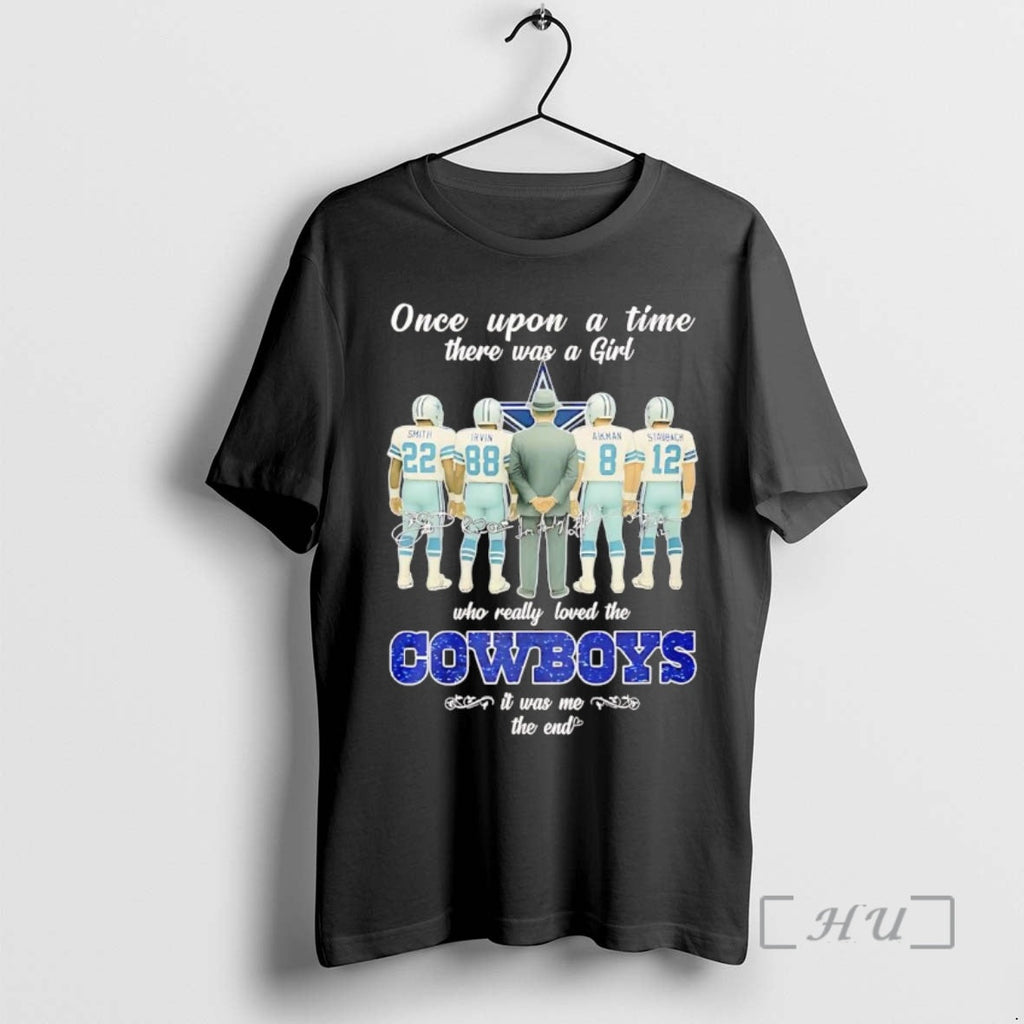 Officials Once Upon Time There Was Girl Really Loved Dallas Cowboys T-Shirts, Hoodie, Sweatshirt