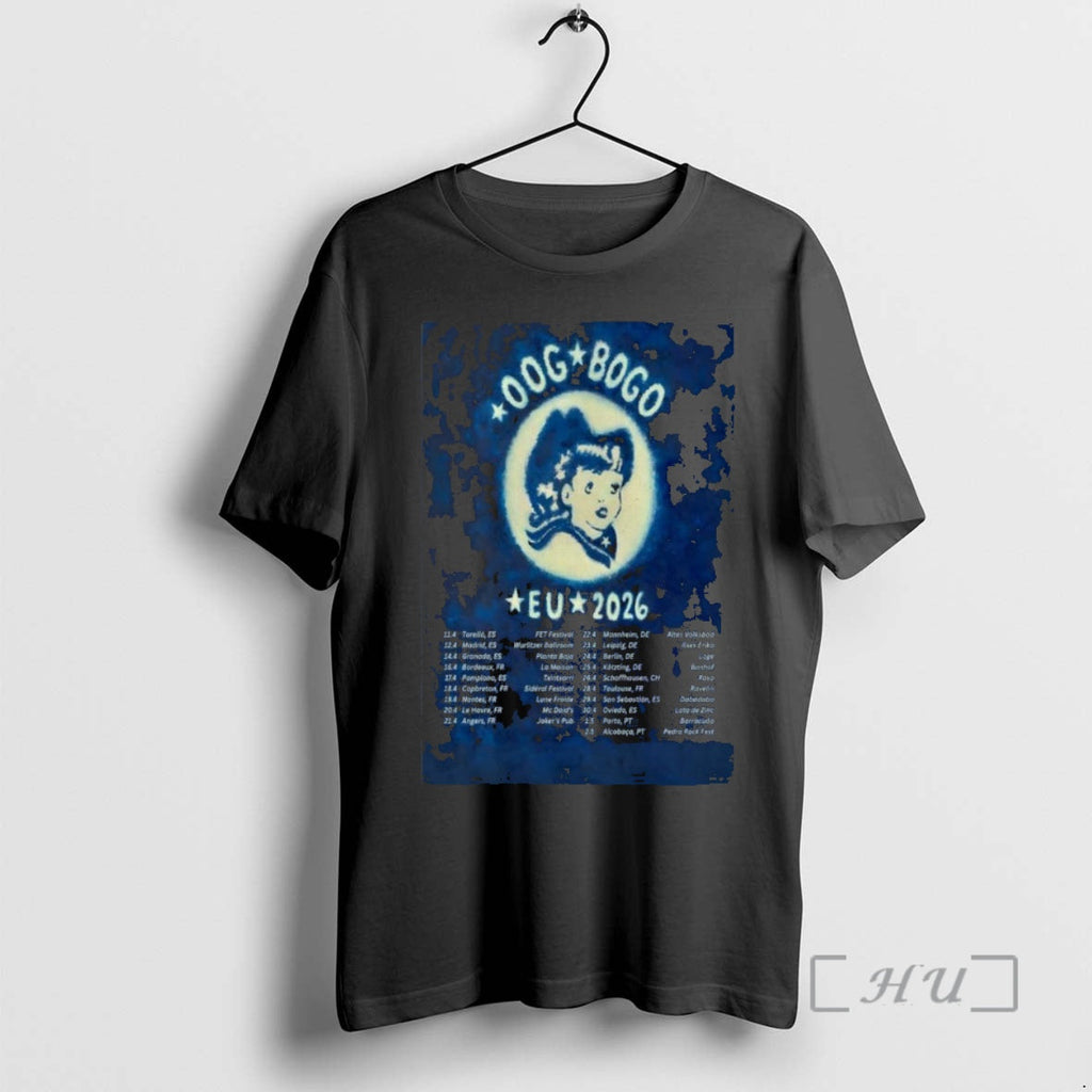 Officials Oog Bogo 2026 Eu Tour T-Shirts, Hoodie, Sweatshirt