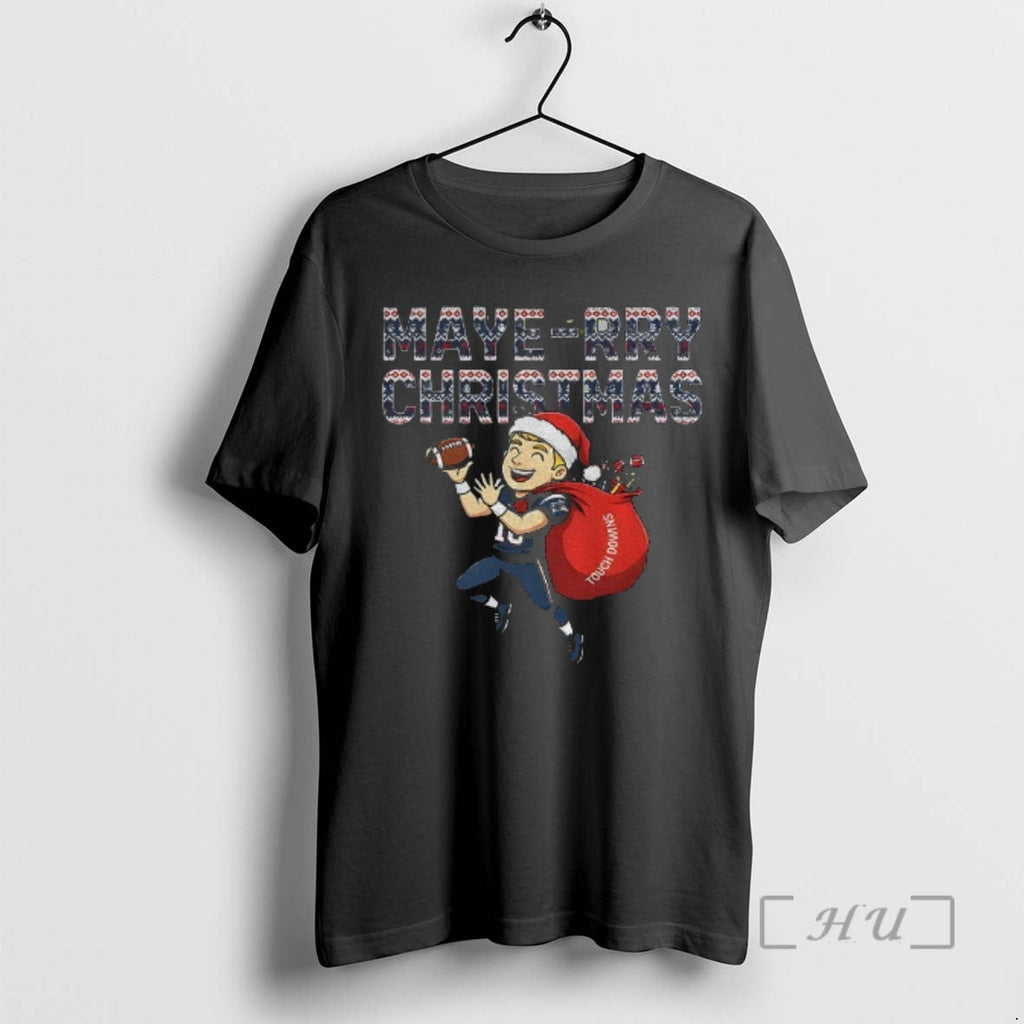 Officials Patriots Xmas Drake Maye Maye Rry New England T-Shirts, Hoodie, Sweatshirt