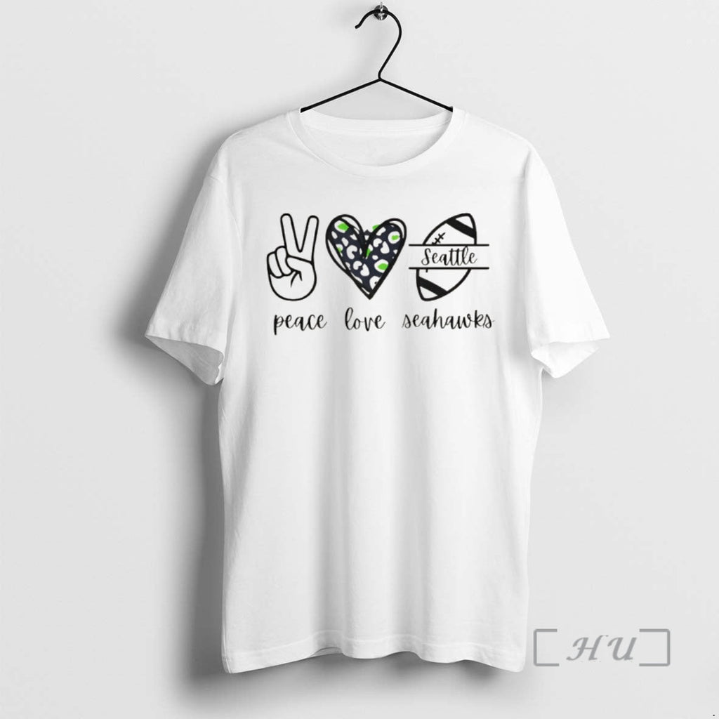 Officials Peace Love Seahawks T-Shirts, Hoodie, Sweatshirt