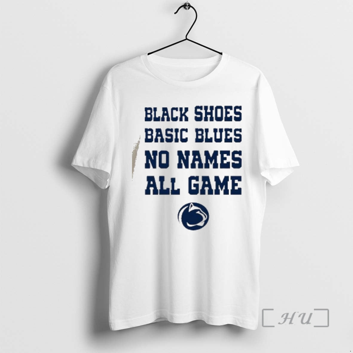Officials Penn State Nittany Lions Black Shoes Basic Blues No Names All Game T-Shirts, Hoodie, Sweatshirt