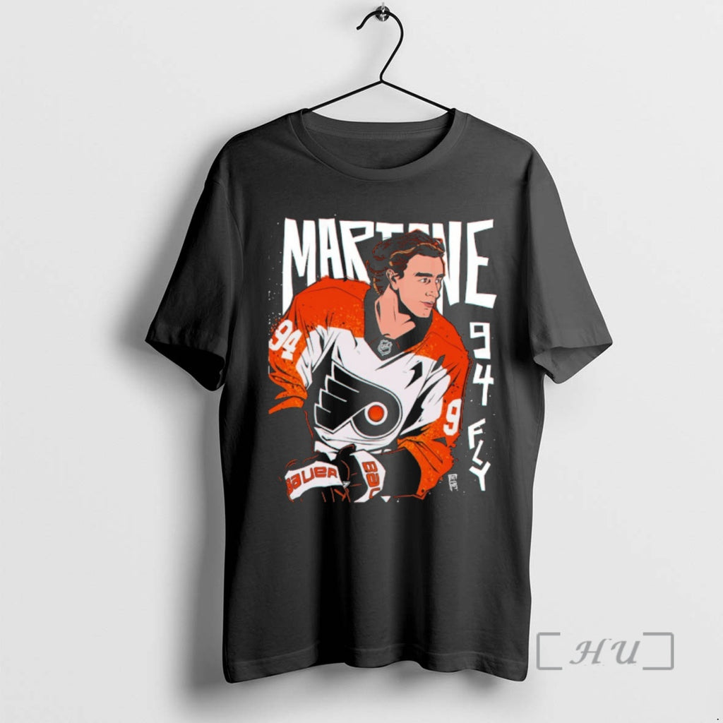 Officials Philadelphia Hockey Porter Martone 94 Fly Graphic