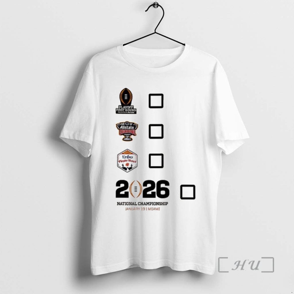 Officials Playoff First Round Sugar Bowl Vrbo Fiesta Bowl National Championship What Is Your Choice T-Shirts, Hoodie, Sweatshirt