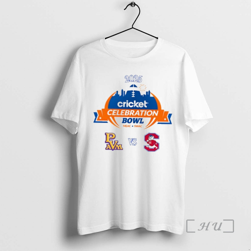 Officials Prairie View Am Panthers Vs South Carolina State Bulldogs 2025 Cricket Celebration Bowl T-Shirts, Hoodie, Sweatshirt