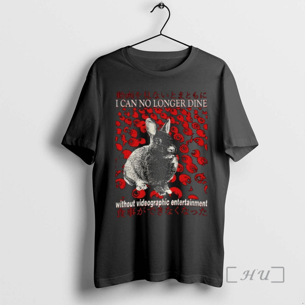 Officials Rabbit I Can No Longer Dine Japanese Vintage T-Shirts, Hoodie, Sweatshirt