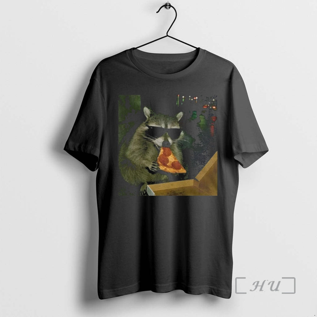 Officials Raccoon Eating Pizza Funny Meme T-Shirts, Hoodie, Sweatshirt