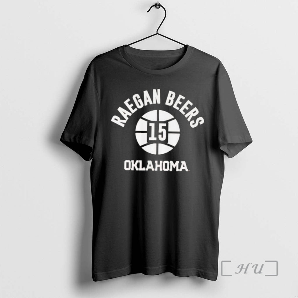 Officials Raegan Beers Number 15 Basketball Oklahoma Sports T-Shirts, Hoodie, Sweatshirt