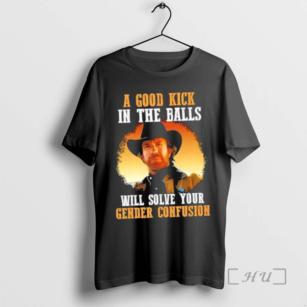 Officials Ranger Cordell Walker Good Kick Balls Will Solve Your Gender Confusion T-Shirts, Hoodie, Sweatshirt