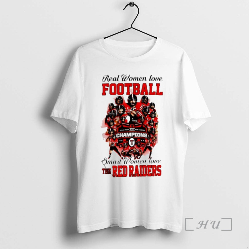 Officials Real Love Football Smart Love Texas Tech Red Raiders 2025 Champions T-Shirts, Hoodie, Sweatshirt