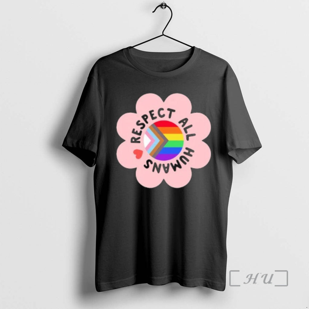 Officials Respect All Humans Lgbtq Pride T-Shirts, Hoodie, Sweatshirt