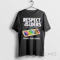 Officials Respect Your Elders Rgb Keyboard Gamer Tech Humor T-Shirts, Hoodie, Sweatshirt