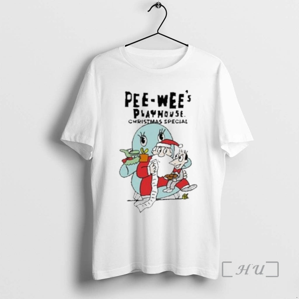 Officials Retrokid Pee Wees Playhouse Circle White T-Shirts, Hoodie, Sweatshirt