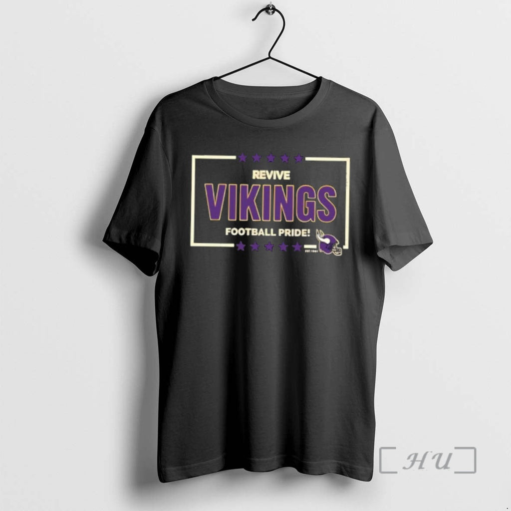 Officials Revive Vikings Football Pride T-Shirts, Hoodie, Sweatshirt