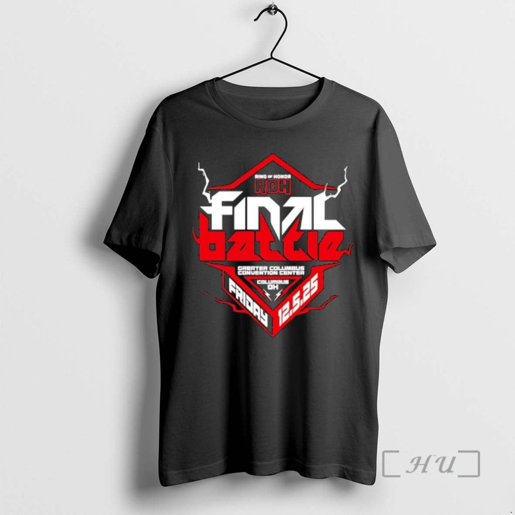 Officials Ring Honor Roh Final Battle 2025 Event Columbus Oh T-Shirts, Hoodie, Sweatshirt