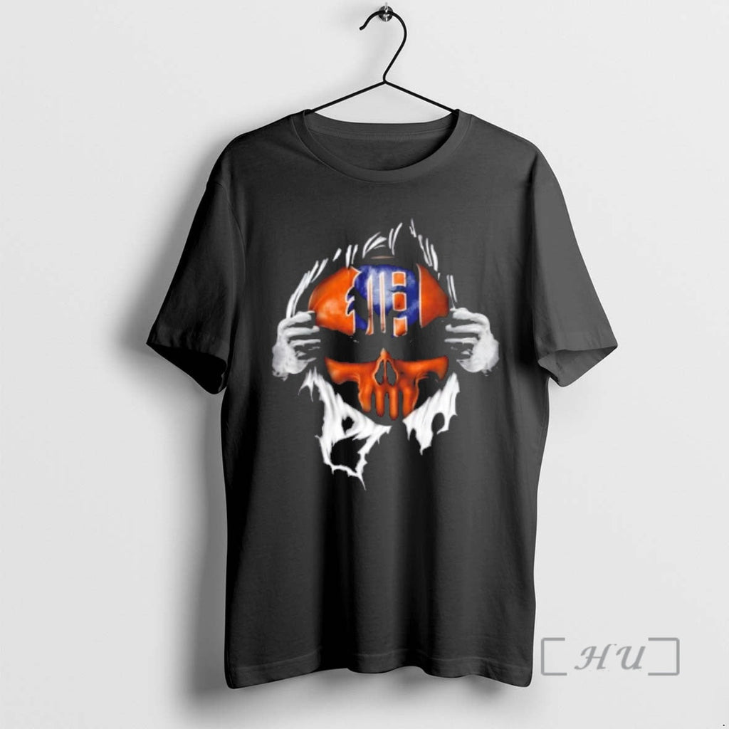 Officials Ripped Chest Skull Deep Detroit Tigers Till Grave T-Shirts, Hoodie, Sweatshirt